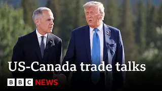 Donald Trump says he is cutting off trade talks with Canada | BBC News