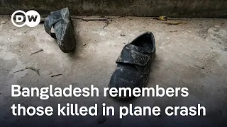 Bangladesh mourns victims of F7 jet plane crash | DW News