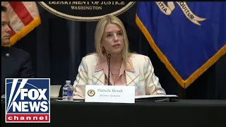 Pam Bondi hosts Cabinet officials at the DOJ