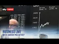 FTSE 100 tumbles sharply after opening | Business Live with Darren McCaffrey