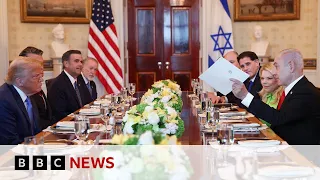 Israel-Gaza ceasefire talks &#39;going well&#39;, says US President Donald Trump | BBC News