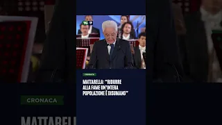 #Mattarella: “Ridurre alla fame un&#39;intera popolazione è disumano”