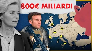 Il Piano MILIARDARIO per RIARMARE l’Europa e renderla una POTENZA MILITARE PERICOLOSA