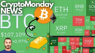 BITCOIN Bitcoin o Oro? Ma occhio alle Stablecoin.. 👀 Crypto Monday NEWS w24/&#39;25