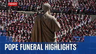 The most powerful images from the funeral of Pope Francis