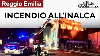 Reggio Emilia: incendio all’Inalca (gruppo Cremonini). Il Comune: “Chiudete le finestre”