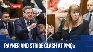STRIDE INC. PMQs | Rayner subs in for Starmer as she faces Mel Stride in the Commons