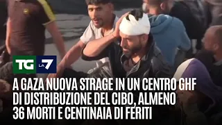 A Gaza nuova strage in un centro Ghf di distribuzione del cibo, 36 morti e centinaia di feriti