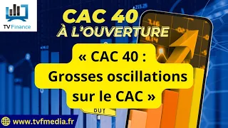 CAC40 INDEX CAC 40 : Le Yoyo Continue ! Faut-il Acheter ou Attendre ? | Xavier Fenaux - Chrono CAC