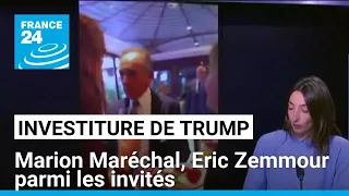 Investiture de Donald Trump : Javier Milei, Eric Zemmour, Georgia Meloni parmi les invités