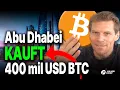 🚨Breaking #Bitcoin News: Abu Dhabi kauft! Wer sonst noch? 🚨