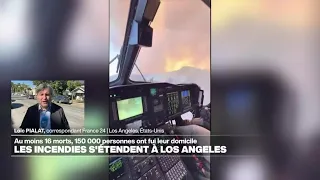 Los Angeles : le Palisades fire continue de se propager • FRANCE 24