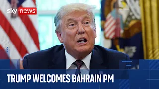 President Trump welcomes Bahraini Prime Minister and Crown Prince Salman bin Hamad Al Khalifa