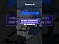 Micron Technology is set to report its quarterly earnings #trading  #stocks