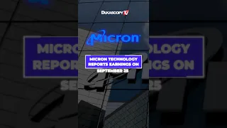 MICRON TECHNOLOGY INC. Micron Technology is set to report its quarterly earnings #trading  #stocks