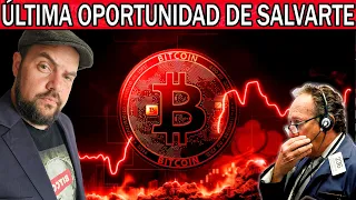 BITCOIN ¡ALERTA CON BITCOIN: SE ACELERA EL CRASH EN LOS MERCADOS!