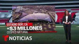Le mostramos algunas cifras del Mundial y cómo preparan estadios clave | Noticias Telemundo
