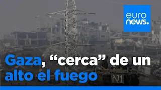 Israel y Hamás están &quot;cerca&quot; de firmar un alto el fuego en Gaza mientras crece la presión