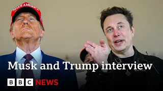 ELON AB [CBOE] US President Donald Trump and Elon Musk have first sit-down joint interview | BBC News