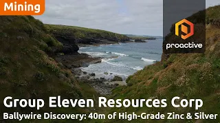 ASA INTERNATIONAL GROUP PLC [CBOE] Group Eleven extends Ballywire strike with thickest mineralized intercept to date