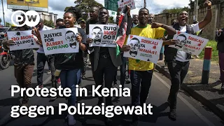 Kenia: Proteste gegen Polizeigewalt in Kenia | DW Nachrichten