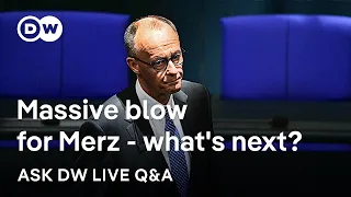Already weakened? What the voting debacle means for Germany&#39;s new Chancellor Merz | Ask DW Q&amp;A