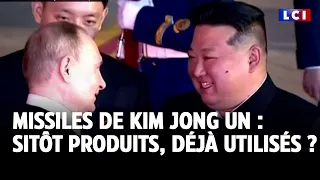 Missiles de Kim Jong-Un : sitôt produits, aussitôt tirés ?｜LCI