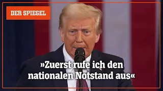 Trump im Amt: Der neue alte US-Präsident und seine Pläne | DER SPIEGEL