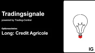 CREDIT AGRICOLE Credit Agricole: Long-Tradingsignal