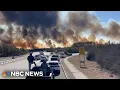 Brush fires erupt in New York due to strong winds