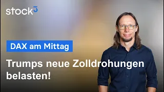 DAX40 PERF INDEX DAX am Mittag - Schwacher Wochenstart, aber stärker als gedacht! Chancen und Risiken!