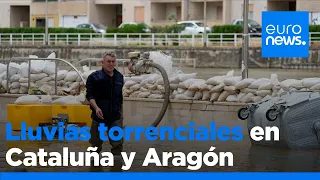 Continúa la búsqueda de dos desaparecidos tras las inundaciones en Cataluña