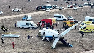 La défense antiaérienne russe pourrait être à l&#39;origine du crash au Kazakhstan, selon les États-Unis