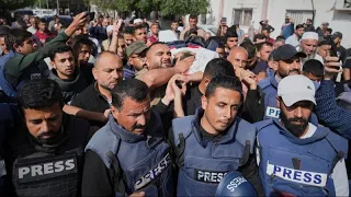 Three journalists killed in Israeli strikes on a hospital in Gaza