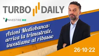 MEDIOBANCA Azioni Mediobanca: arriva la trimestrale, investiamo al ribasso