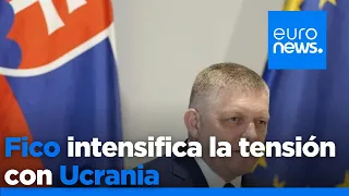 Eslovaquia intensifica la retórica contra Zelenski en plena disputa por el tránsito de gas ruso