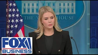 White House press briefing with Karoline Leavitt