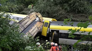 German regional train derails, killing at least three people