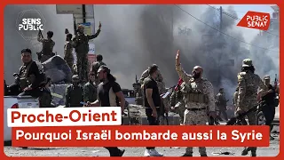 Pourquoi Israël bombarde aussi la Syrie