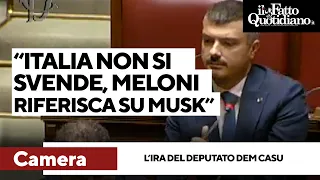 S&U PLC [CBOE] L&#39;ira del deputato Pd: &quot;L&#39;Italia non si svende, Meloni riferisca in Aula su Musk&quot;