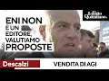 Descalzi scortato lontano dai giornalisti. "Vendita Agi? Eni azienda di energia non un editore"