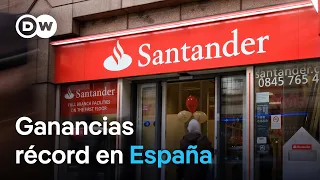 BANCO SANTANDER Banco Santander alcanza su valor de mercado más alto desde 2018 y el Ibex 35 cierra en positivo