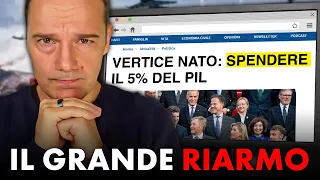 NATO: la Spesa Militare Europea RADDOPPIA per il Riarmo ... e pagheremo NOI