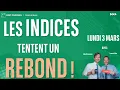 Les indices tentent un rebond - 100% Marchés - matin - 03/03/2025