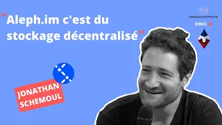 ALEPH.IM Son parcours jusqu&#39;à la création de Aleph.im avec Jonathan Schemoul | EthCC [4]