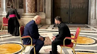 Funerali di Papa Francesco: incontro tra Trump e Zelensky prima della messa