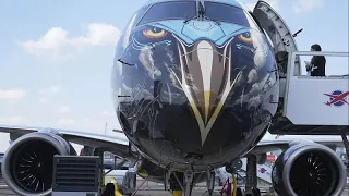 AIRBUS L&#39;AirShow di Parigi apre con 2.400 espositori tra la rivalità tra Airbus e Boeing