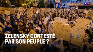 Zelensky contesté par son peuple ?｜LCI