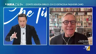 Contesa tra Conte e Grillo, Gianni Barbacetto: &quot;Se ci sarà una battaglia legale sarà una coda ...