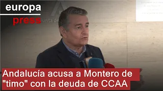 Andalucía habla de &quot;timo&quot; de Montero con la condonación de deuda: &quot;De 19.000 millones a 140&quot;